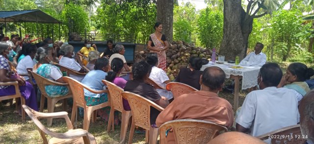 ග්‍රාමීය  වැඩිහිටි කමිටු සමාජිකයින් සදහා දැනුවත් කිරිමේ වැඩසටහන